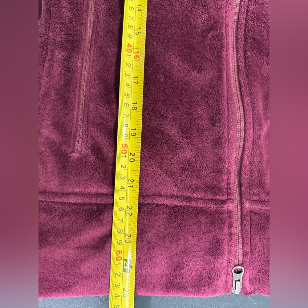 The North Face Women’s Osito Jacket Burgundy Size L Fleece - Picture 12 of 12